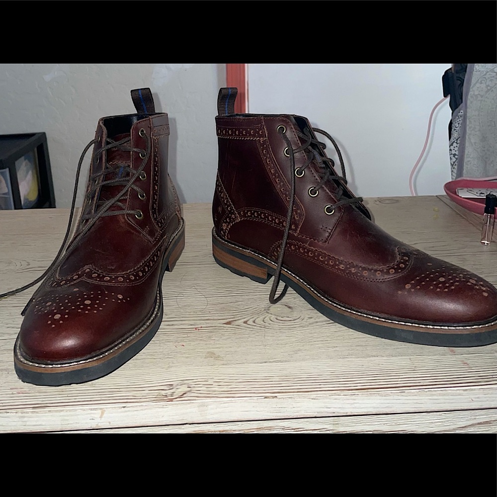 Men’s Nunn Bush Odel Wingtip Dress Chukka Boots